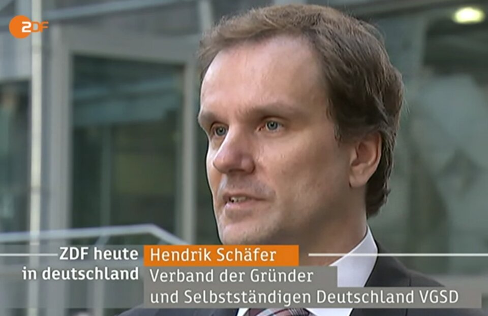 ZDF-Mediathek: Der Beitrag zum Thema Scheinselbstständigkeit beginnt bei Minute 6:55