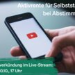 Faire Aktivrente bei der Volksabstimmung von Abstimmung21: Die Ergebnisse stehen fest – sei am Freitag (30., ab 17 Uhr) live bei der Abschlussveranstaltung dabei!