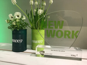 Der "New Work Award" des sozialen Netzwerks XING.