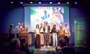 Zur Begrüßung kam das VGSD-Team "on stage".