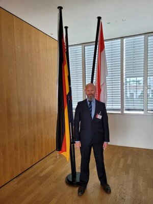 Markus Schaible am 14. Juni im hessischen Landtag