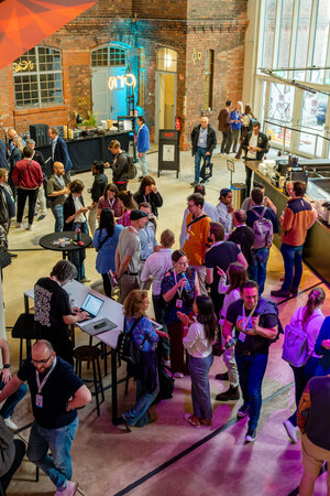 Networking in schöner Location