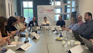 BAGSV-Treffen, hier mit MdB Nora Seitz (CDU) als Gast