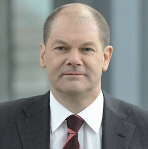 Olaf Scholz ist Bundesminister der Finanzen und Vizekanzler