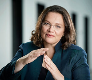 Andrea Nahles ist Franktionsvorsitzende der SPD. Bleibt es dabei? -