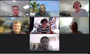 Das vorerst letzte Online-Treffen war gut besucht!