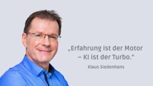 Klaus Siedenhans ist Digital-Coach und hat uns bei unserem Online-Workshop zur KI unterstützt. 