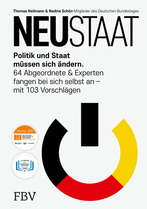 Ungewöhnliche Buchvorstellung: Angela Merkel hält eine Laudatio auf "Neustaat", obwohl die Autoren nach 16 Jahren ihrer Amtszeit ein radikales Umdenken verlangen