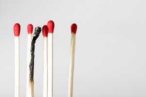 Die Zahl der von Burnout betroffenen Personen steigt seit Jahren bundesweit an.