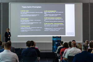 Referentin Larissa Niedecken gibt Tipps für Prompts