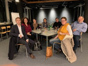 Das erste Treffen der Regionalgruppe Düsseldorf fand im Theaterverein "TheaterLabor TraumGesicht e.V." statt