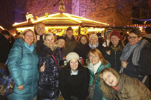 Twitterglühen: Zusammen mit den webgrrls besuchen wir hier einen Weihnachtsmarkt