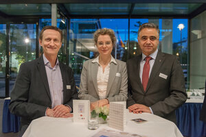 06.06.2016, Berlin. Verleihung des Werner-Bonhoff-Preises 2016 in der Landesvertretung Schleswig-Holstein. Preistraegerin 2016 ist Christa Weidner.