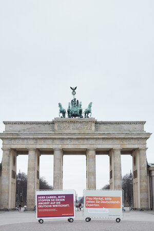 Vor dem Brandenburger Tor