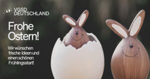 Für Osterwünsche ist man nie zu alt, oder? Frohe Eiersuche dir!