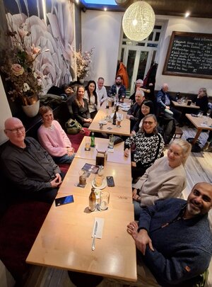 Schön war’s bei unserem Stammtisch im Café Weise. Wir freuen uns, auf den nächsten Termin. 