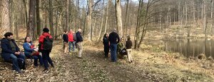 Kurze Pause direkt am Wasser: Hier gab es genug Gelegenheit zum Austauschen und Kennenlernen.