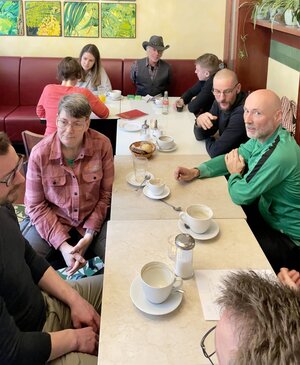 Intensiver Austausch über KI (mehr Bilder in der Galerie).