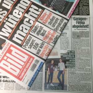 Die Bildzeitung  berichtete über die Ablehnung durch das Familiengericht