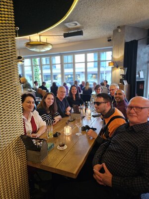 Tolle Runde im Restaurant Rosie's!