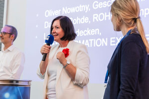 Die drei Referent/innen Oliver Nowotny, Dagmar Rohde und Larissa Niedecken stellen sich und ihre Themen vor.
