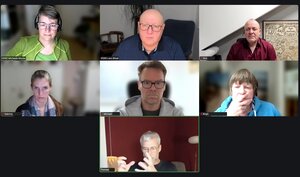 Die Teilnehmer/innen unseres November-Stammtisches.