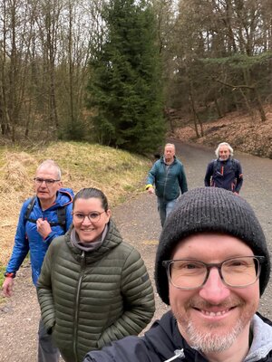 Einen schönen Tag in der Natur mit guten Gesprächen (mehr Bilder in der Galerie unten)!