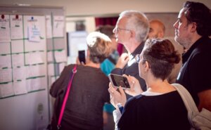 Wo geht's als nächstes hin? Der Sessionplan gibt Orientierung. 