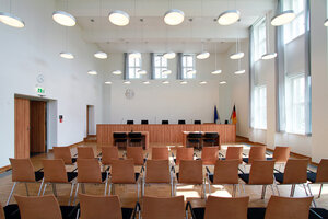 Im Jacob-Grimm-Saal verkündet das Bundessozialgericht seine Urteile