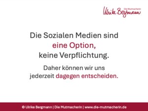 Bei unserem Austausch im März haben wir uns Gedanken über Social Media gemacht. Brauchen wir das? 
