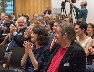 Annette Maier (nominiert für den Preis 2014) und N. Zadow (nominiert für den Preis 2016) -