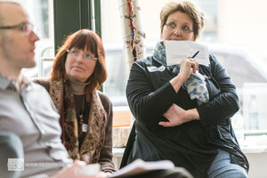 Elisabeth Fahlbusch und Angelika Venghaus