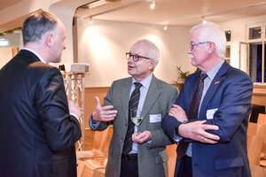 Andreas Lutz im Gespräch mit Andreas Fabri und Reinhard Richter