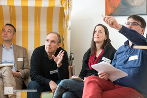 Reinhard Mohr, Sylvie Denarié und Micha Lauterjung