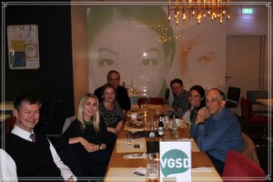 VGSD-Mitglieder und Interessenten im Austausch