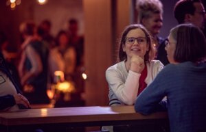Beim Rotating Dinner im Korn's gab es viel Zeit zum entspannten Kennenlernen und für Gespräche. 
