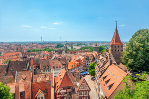 Panorama-Ansicht von der Nürnberger Burg. Foto: Adobe Stock / adisa