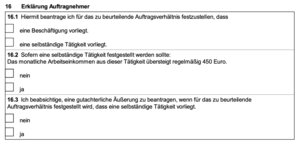 Formular V0027: Neue Antragsmöglichkeiten für Auftragnehmer