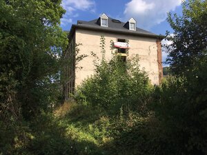 Foto des noch nicht renovierten, zum Verkauf stehenden Schlosses