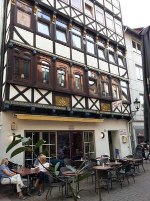Im Café Konrad trafen sich die Teilnehmer des VGSD-Stammtisch in Hannover