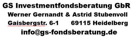 GS Investmentfondsberatung Gernandt Stubenvoll GbR