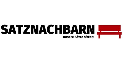 Satznachbarn - Unsere Sätze sitzen!