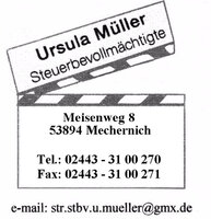 Steuerbevollmächtigte Müller