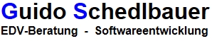 Guido Schedlbauer EDV-Beratung - Softwareentwicklung