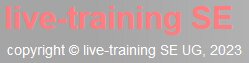 live-training SE UG (haftungsbeschränkt)