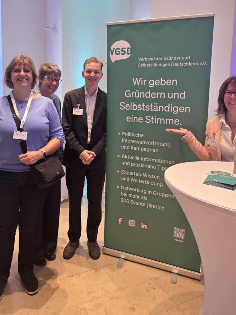 Gute Laune am VGSD-Stand!