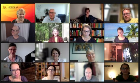 Beim Online-Stammtisch des VGSD Berlin-Brandenburg gab es rege Diskussionen und vieles zu besprechen. 