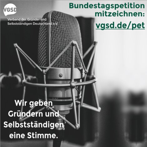 Mit diesem Transparent (1,5 x 1,5 Meter groß) wollen wir auf unsere Bundestagspetition hinweisen, Design: Reinhard Mohr