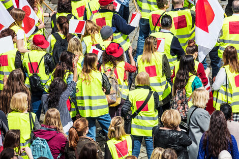 Gewerkschaften nutzen ihre Macht auch gerne einmal für Streiks. Selbstständige können das in den allermeisten Fällen nicht. 