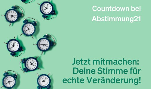 Countdown bei Abstimmung21: Bringen wir die Aktivrente in die bundesweite Volksabstimmung!